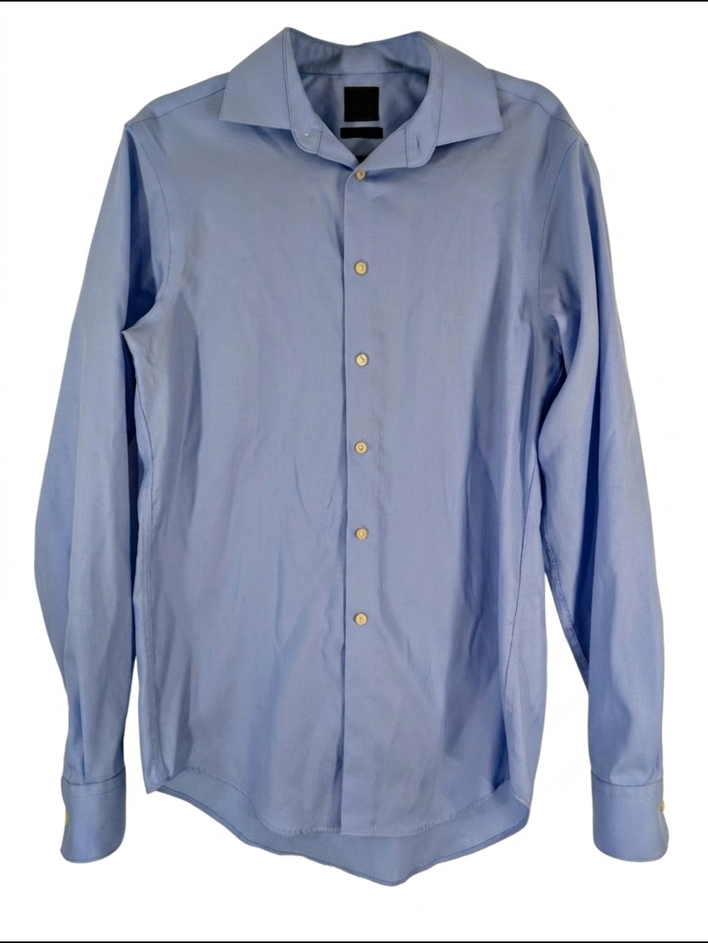 ​Calvin Klein Steel Slim Fit Non-Iron Dress Shirt Blue 15 34/35